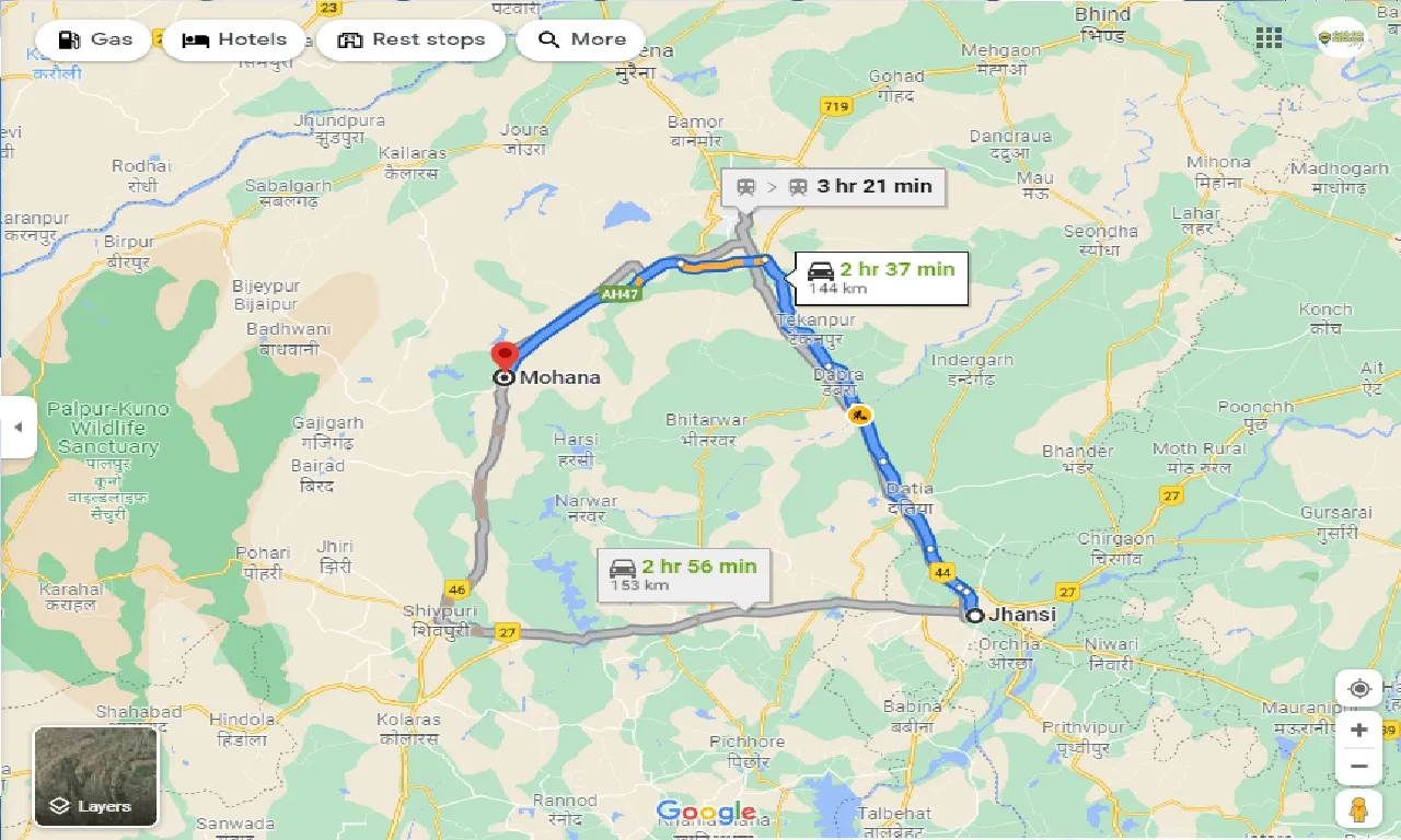 jhansi-to-mohana-taxi
