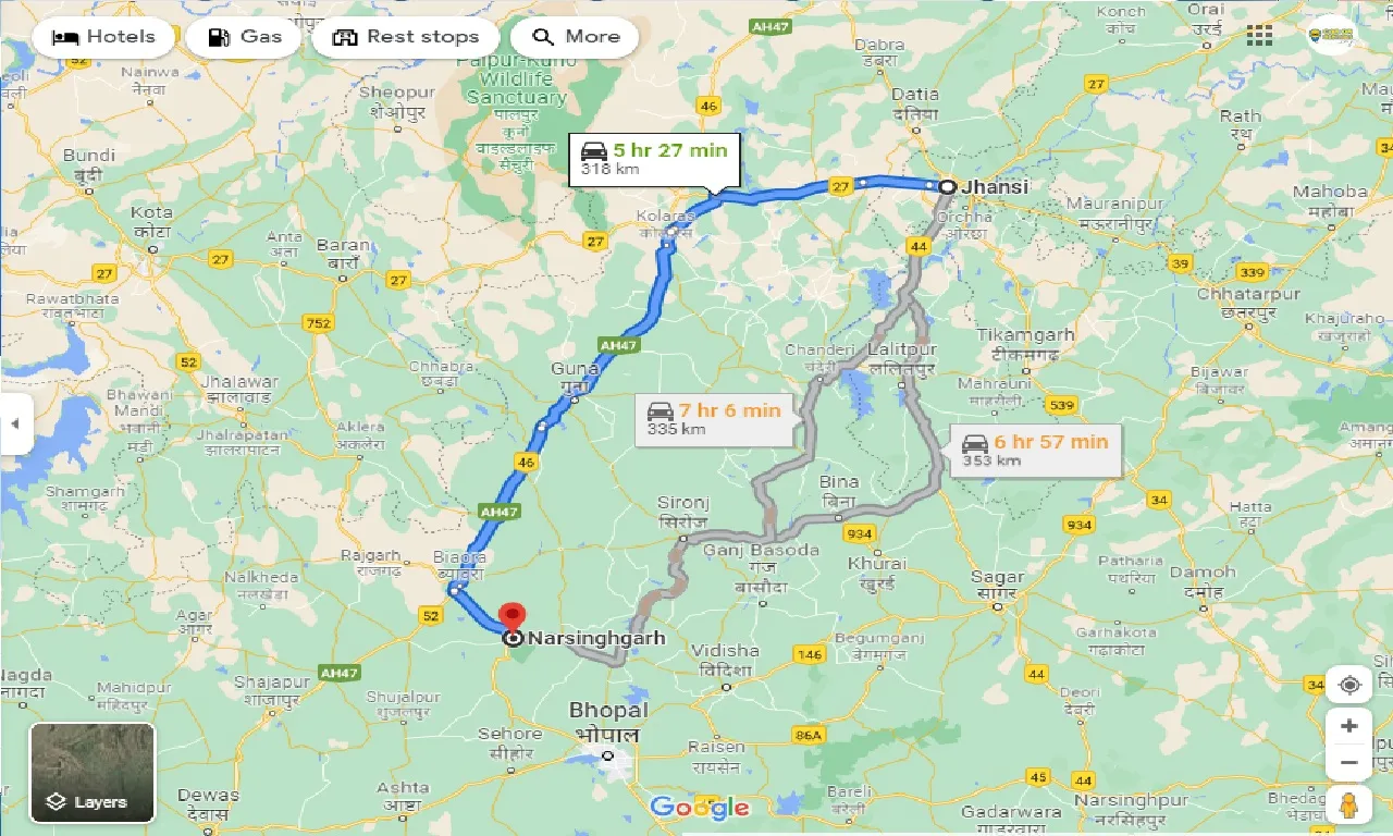 jhansi-to-narsinghgarh-one-way