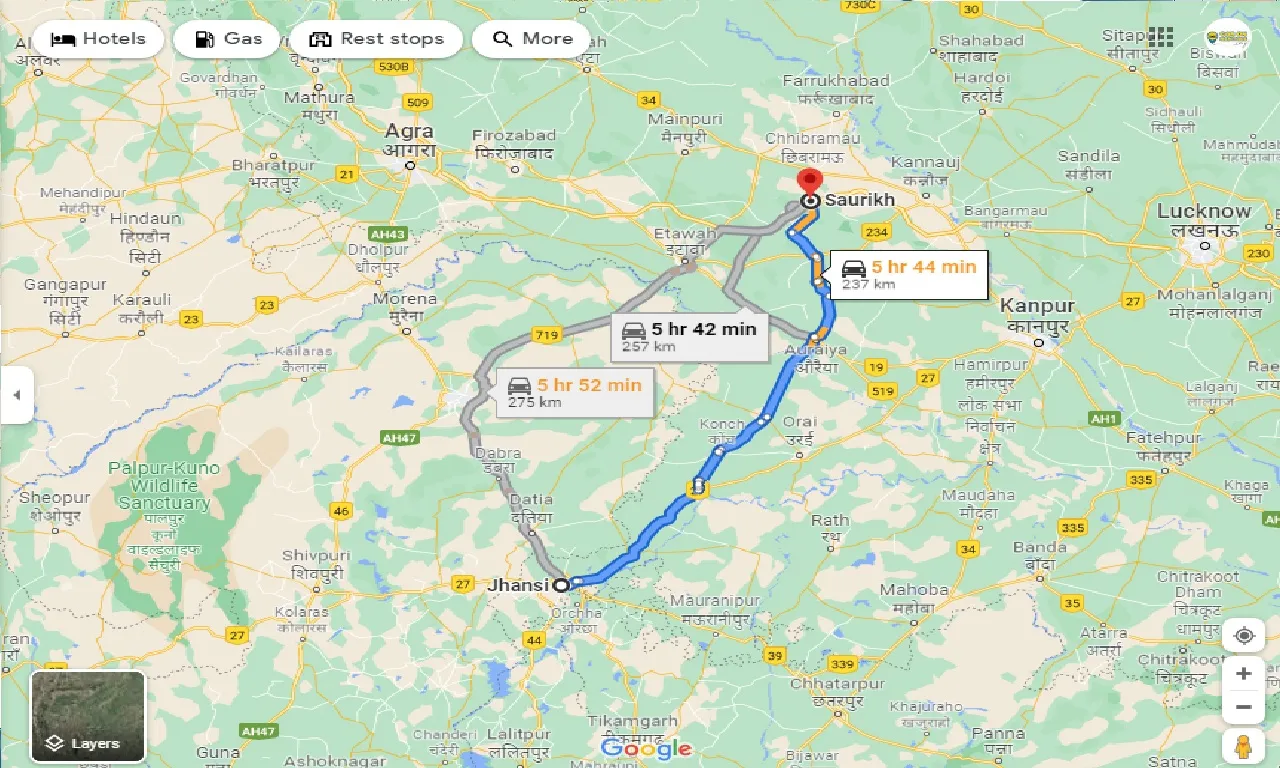jhansi-to-saurikh-taxi