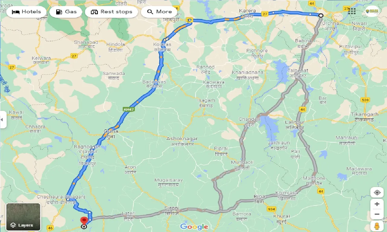 jhansi-to-suthaliya-taxi