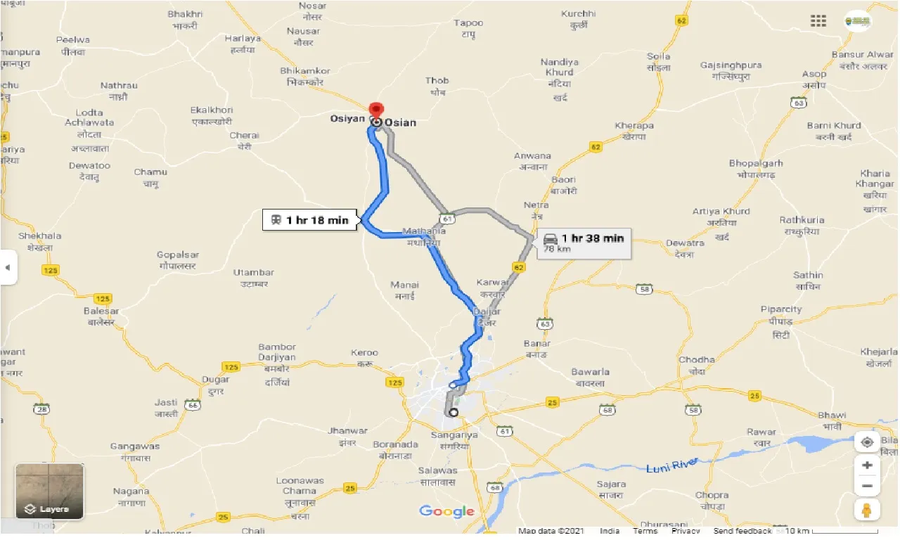 jodhpur-to-osiyan-one-way