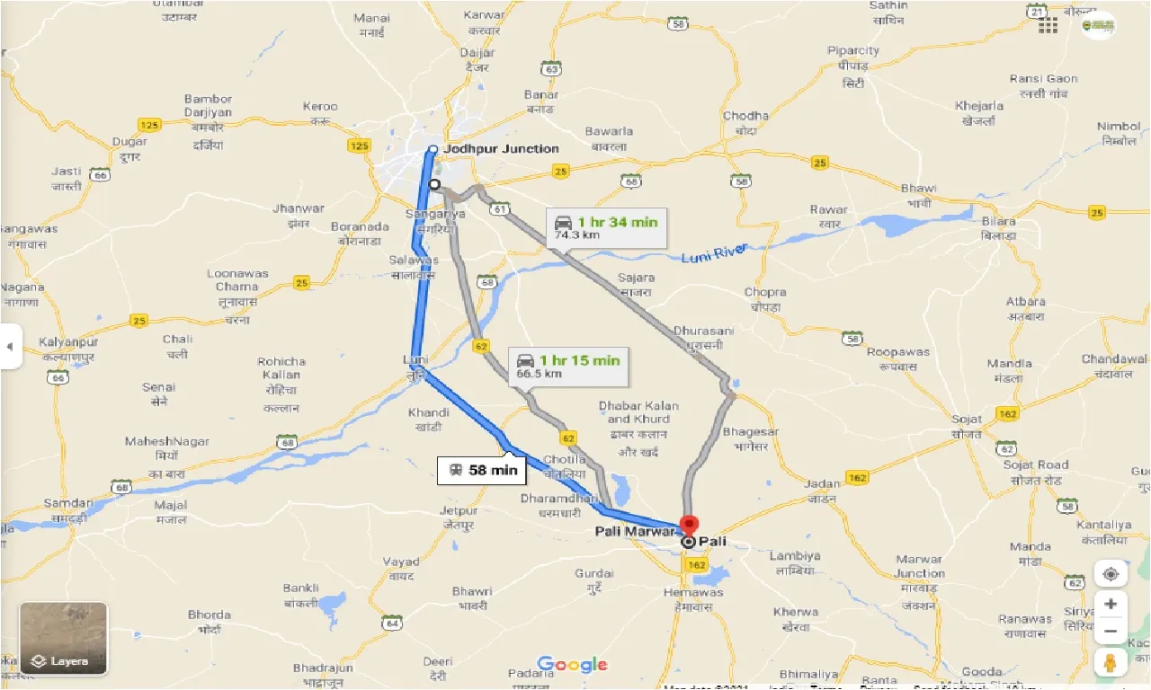jodhpur-to-pali-rajasthan-one-way