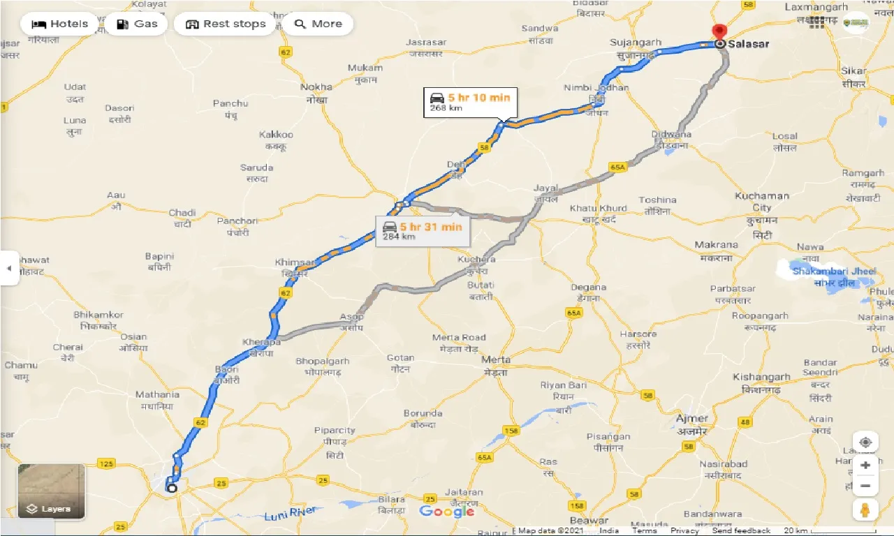 jodhpur-to-salasar-one-way