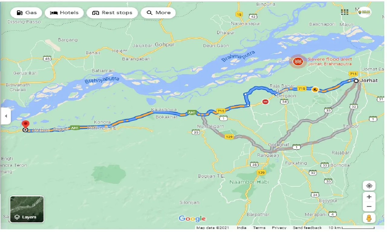 jorhat-to-kaziranga-one-way