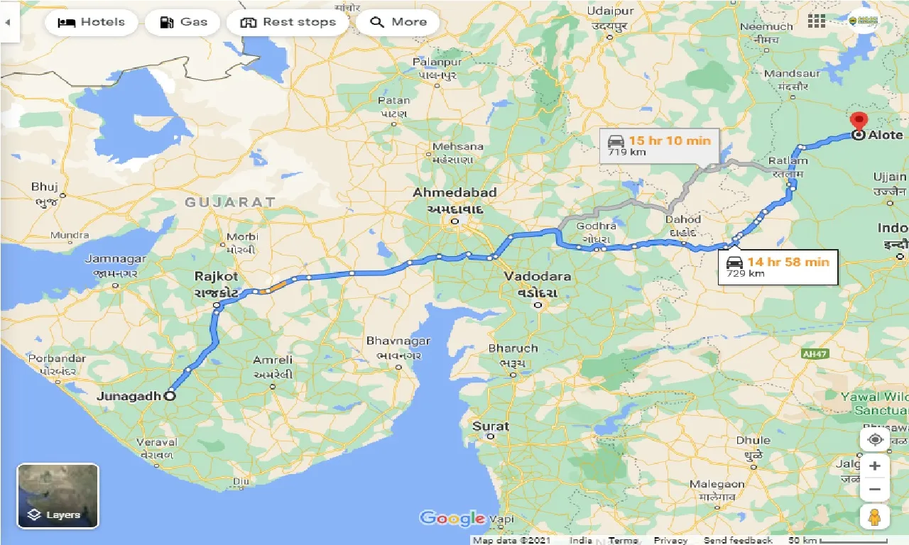 junagadh-to-alote-taxi