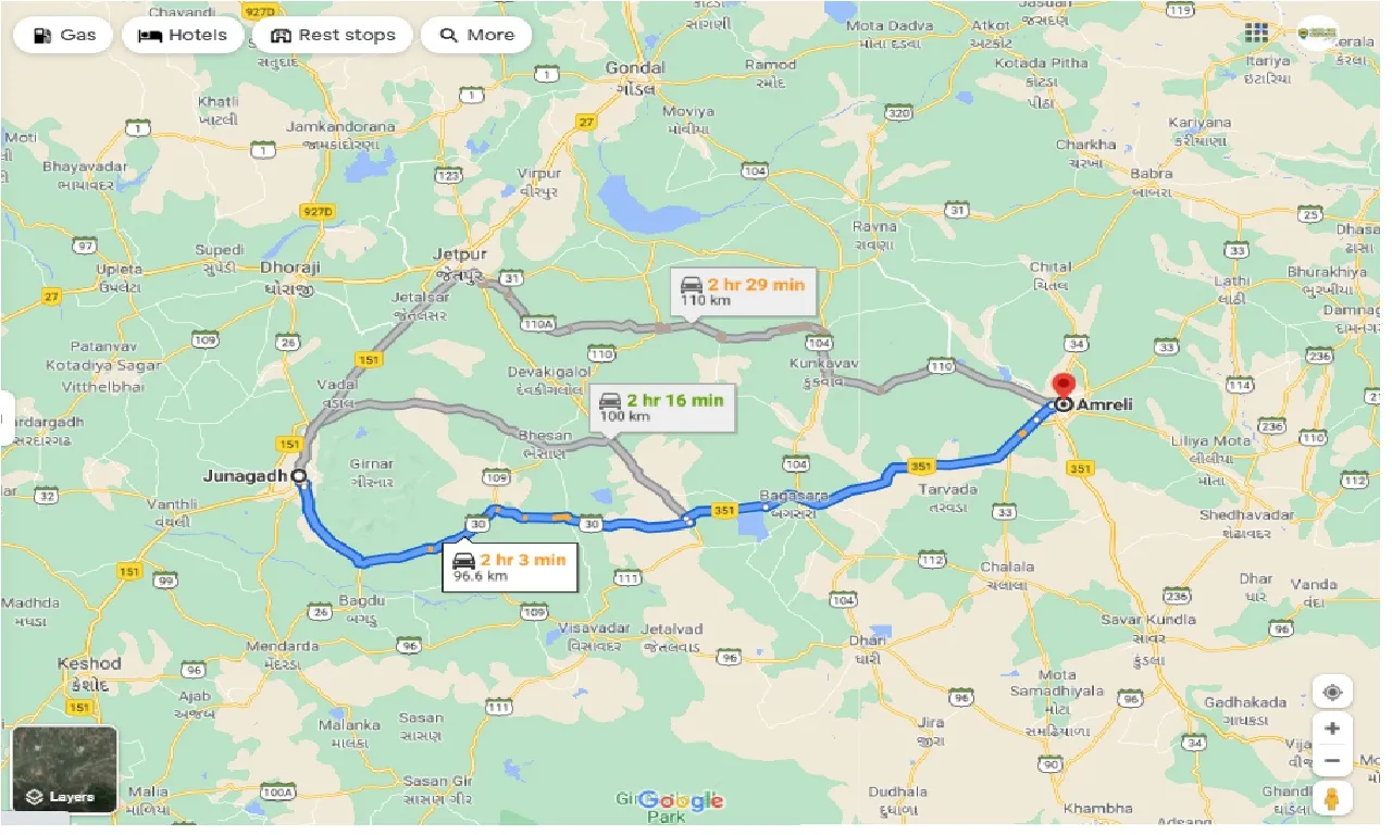 junagadh-to-amreli-round-trip