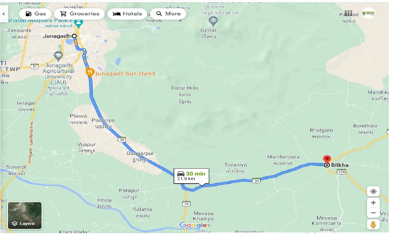 junagadh-to-bikha-taxi