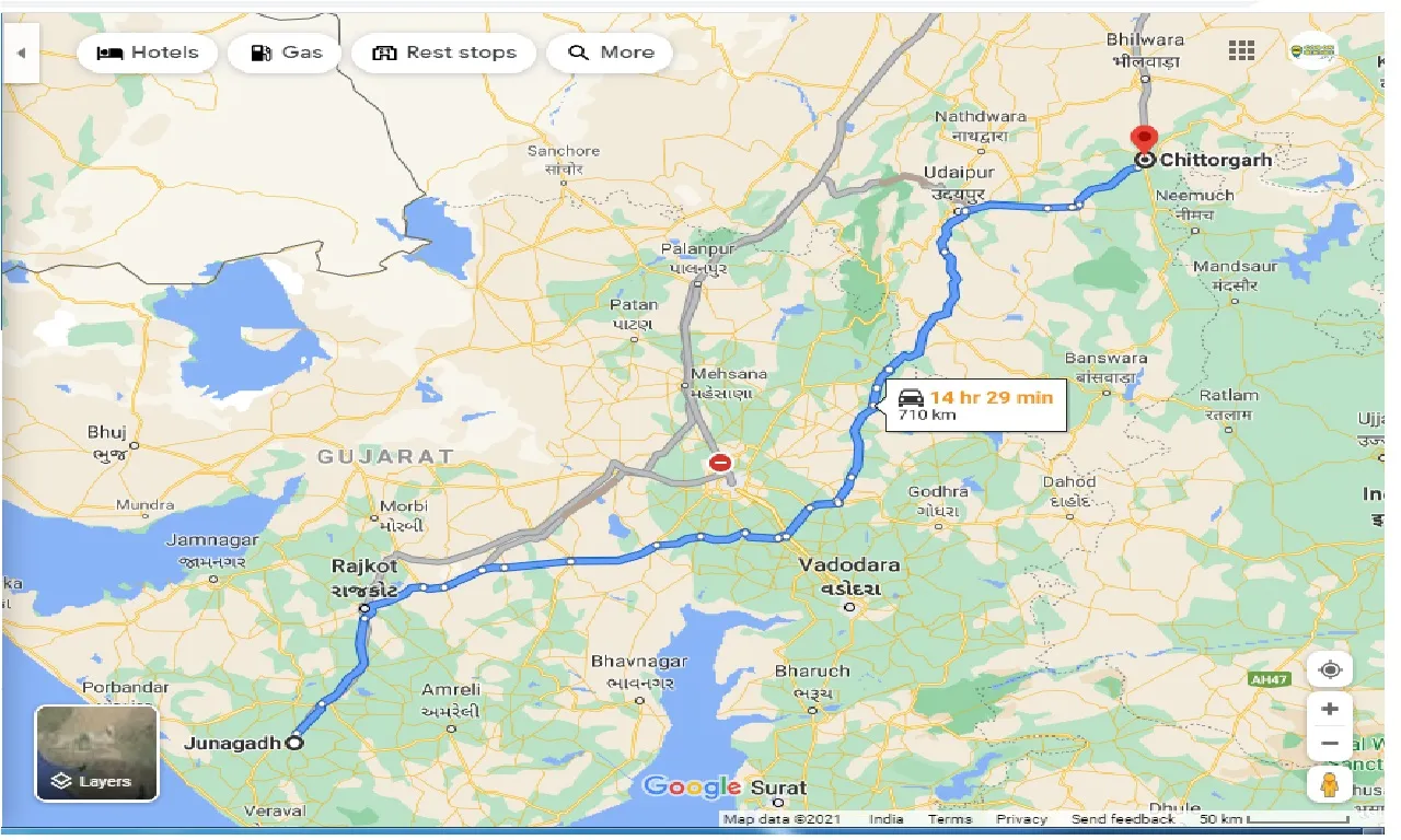 junagadh-to-chittorgarh-taxi