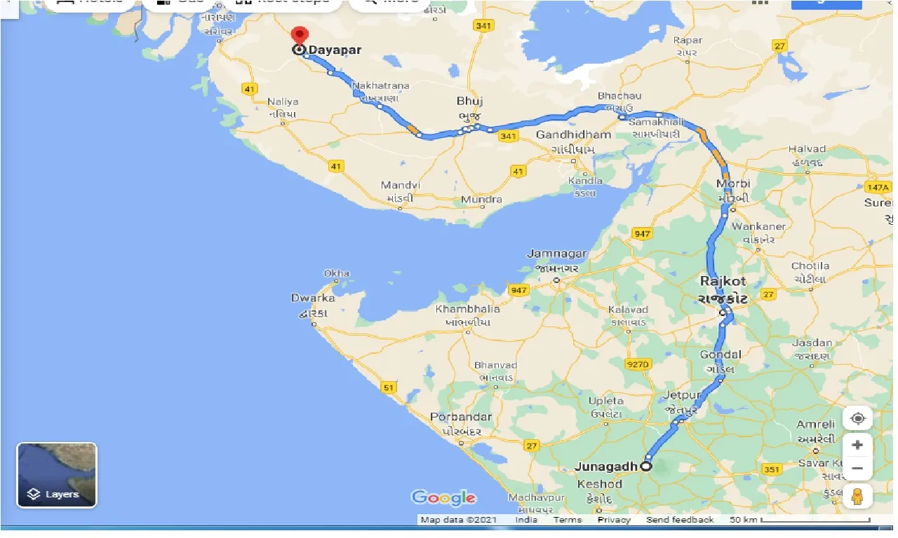 junagadh-to-dayapar-taxi
