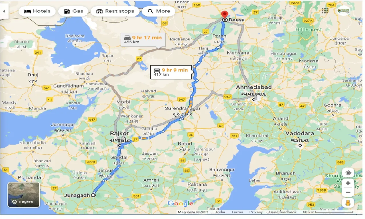 junagadh-to-deesa-taxi