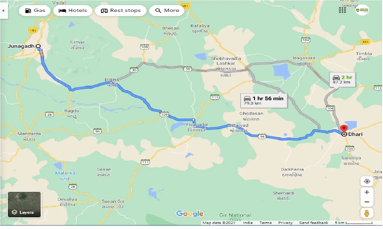 junagadh-to-dhari-one-way