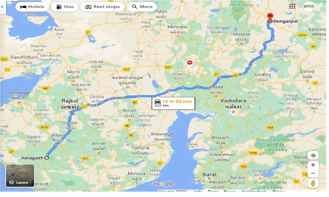 junagadh-to-dungarpur-taxi