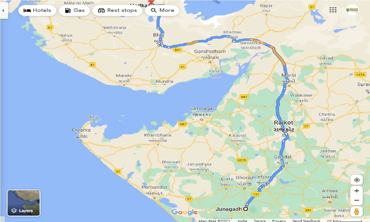 junagadh-to-hodka-one-way