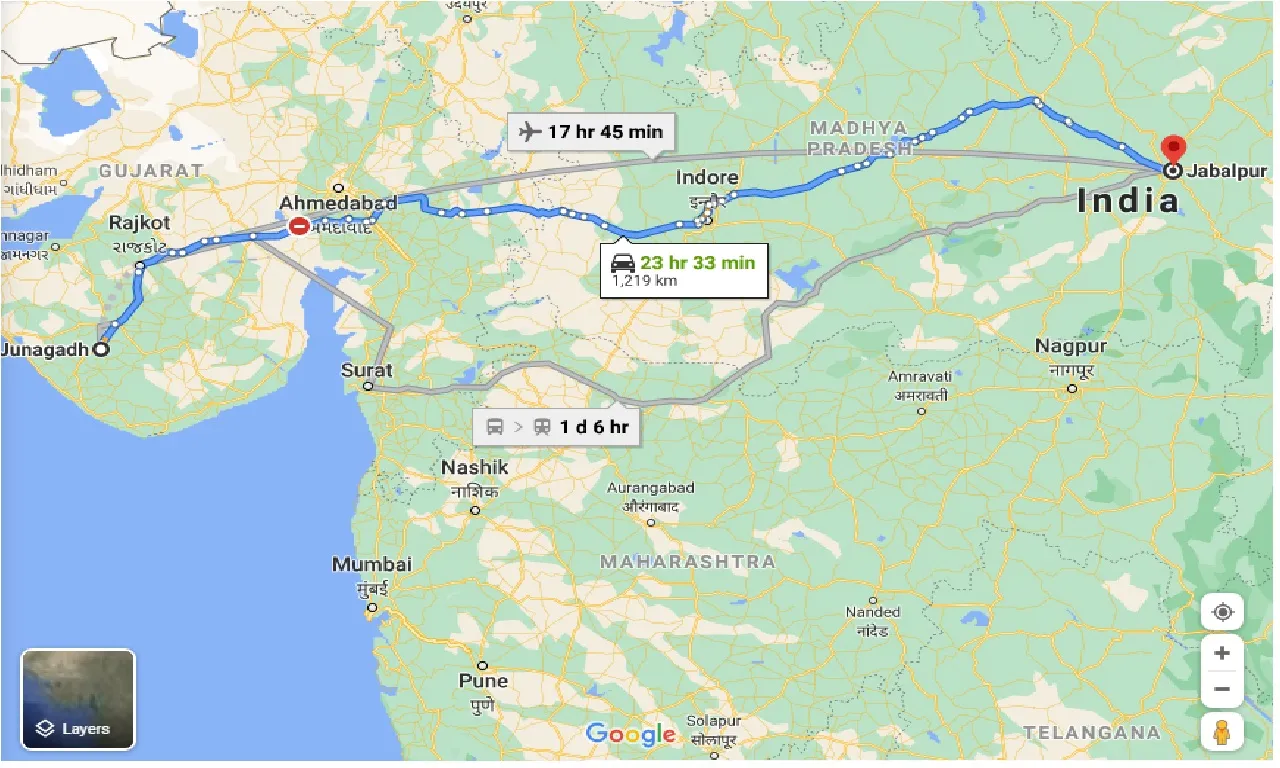 junagadh-to-jabalpur-one-way