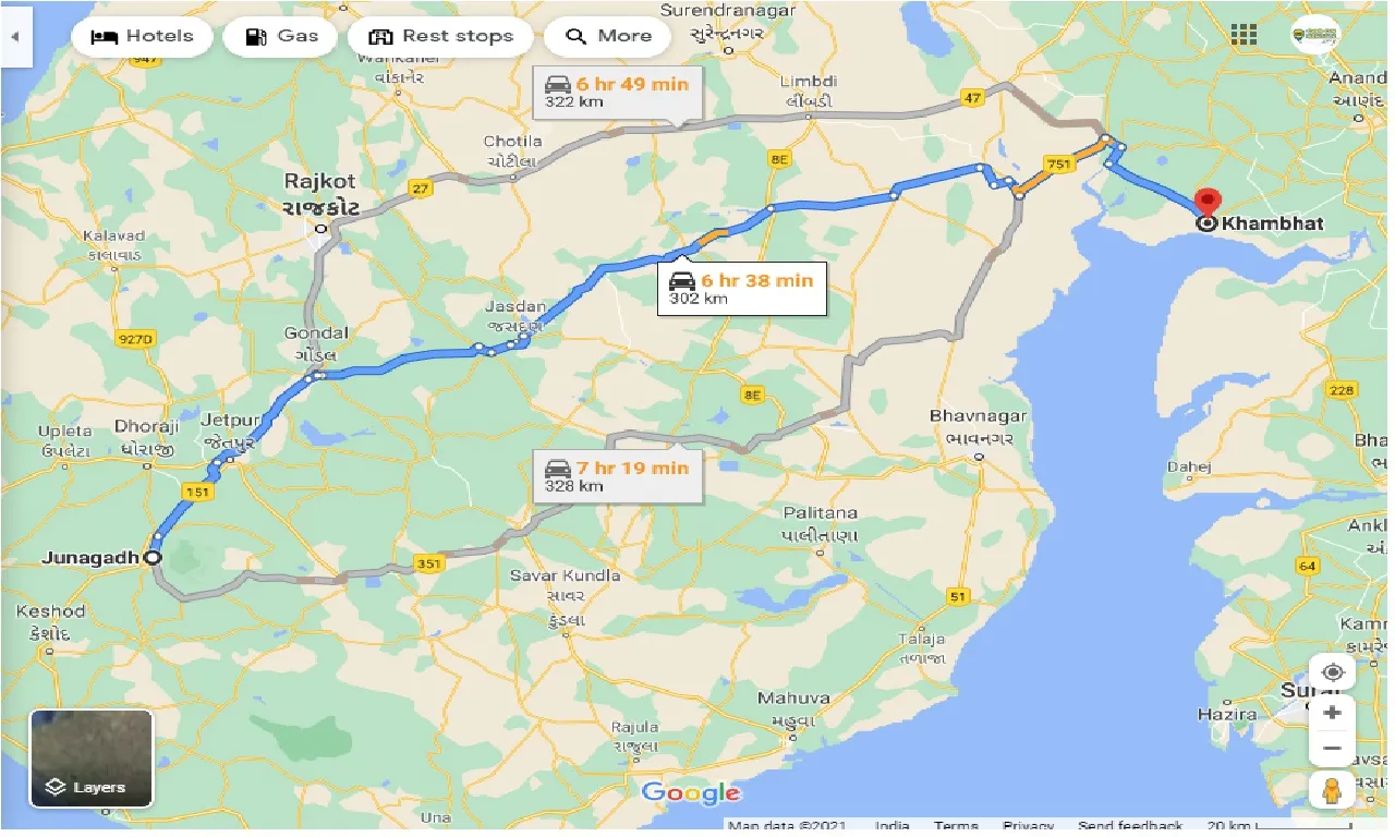 junagadh-to-khambhat-one-way