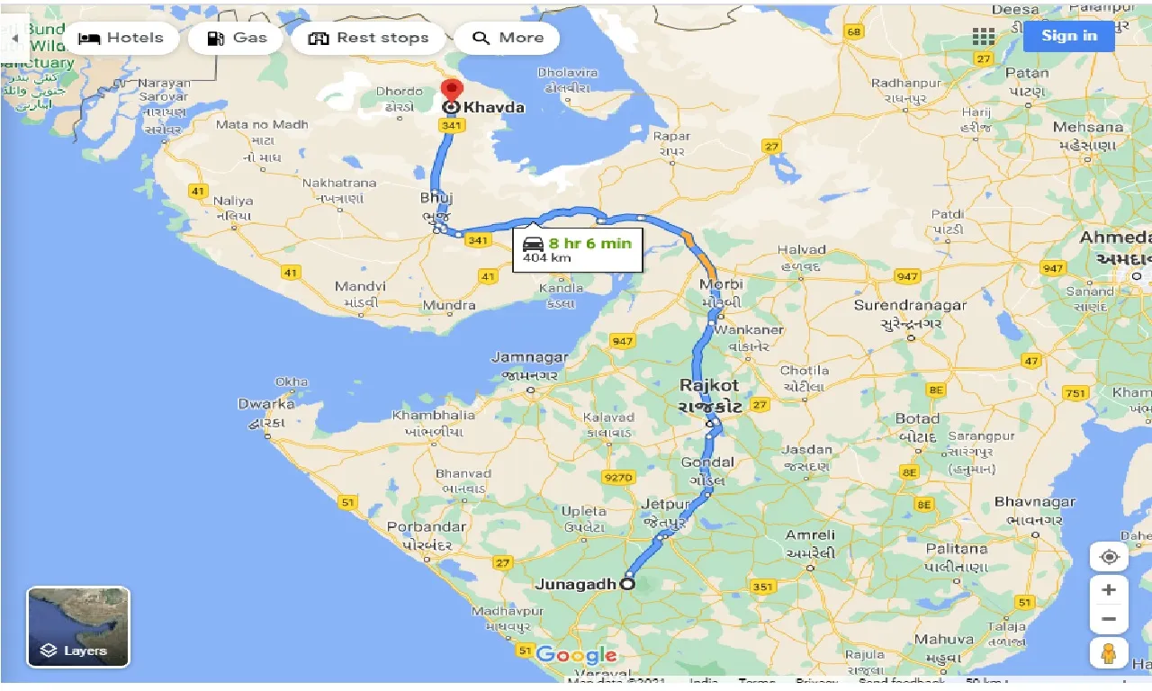 junagadh-to-khavda-one-way