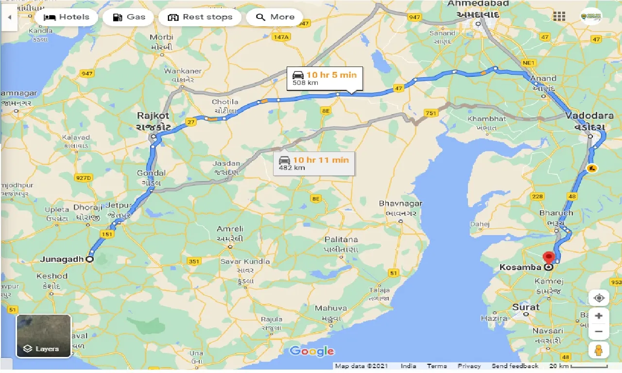 Junagadh To Kosamba Taxi junagadh-to-kosamba-taxi