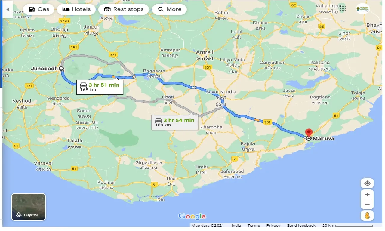 junagadh-to-mahuva-one-way