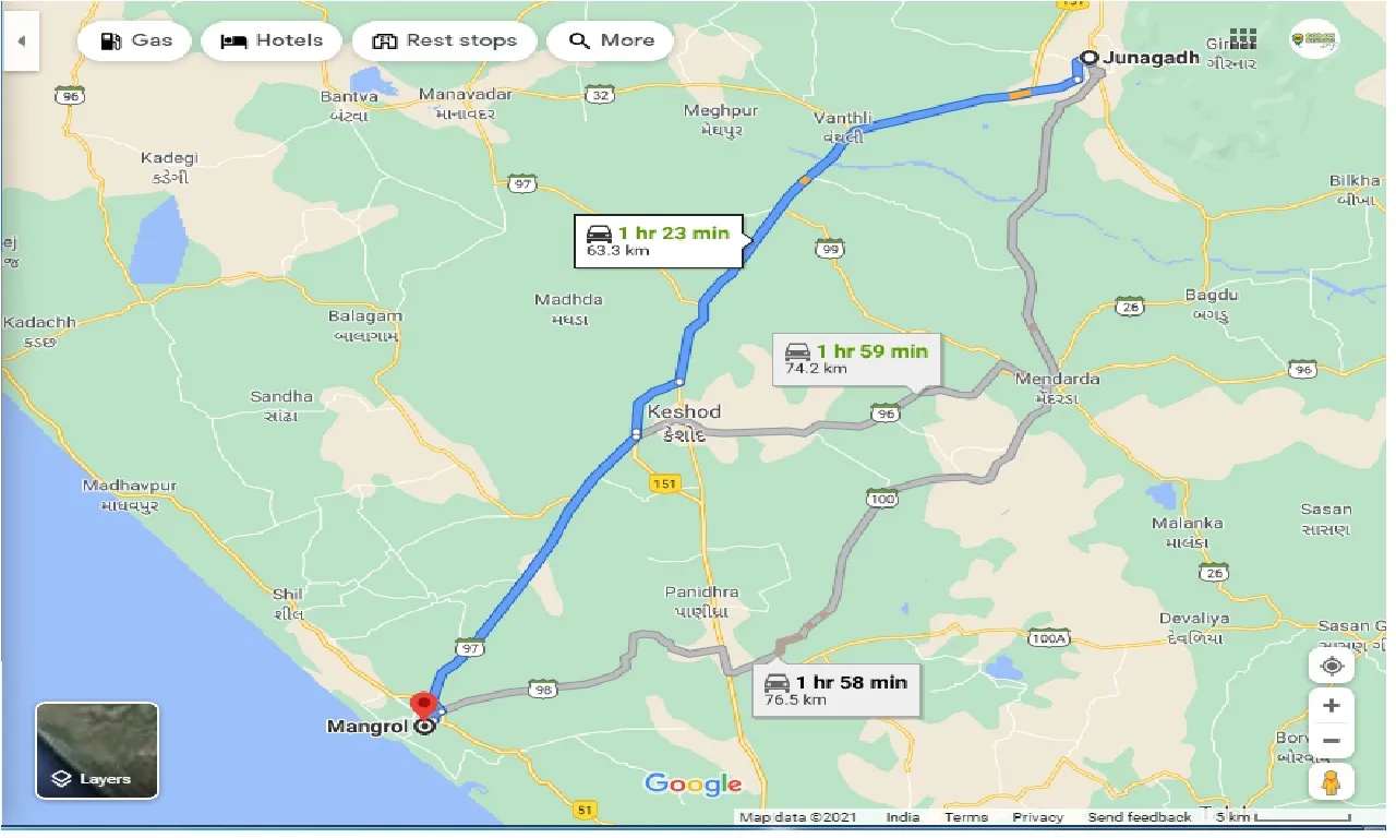 junagadh-to-mangrol-one-way