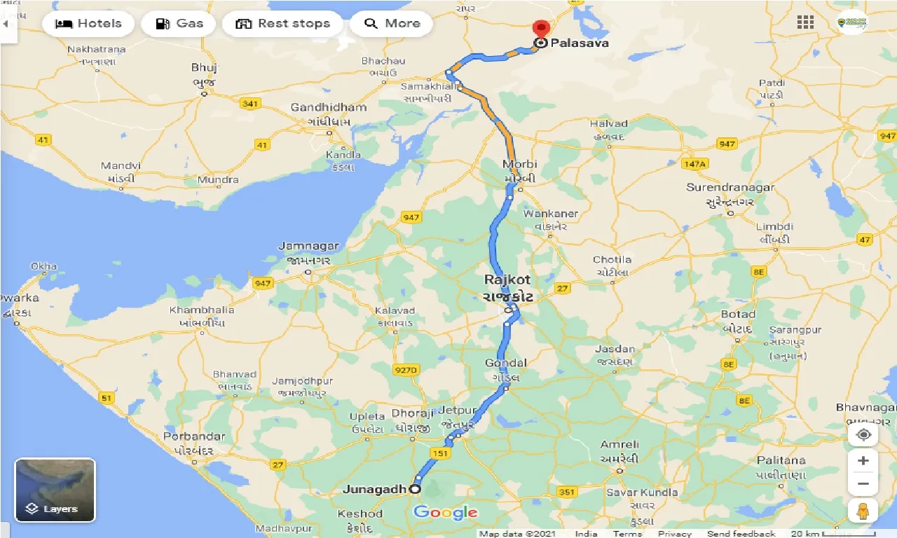 junagadh-to-palasava-taxi