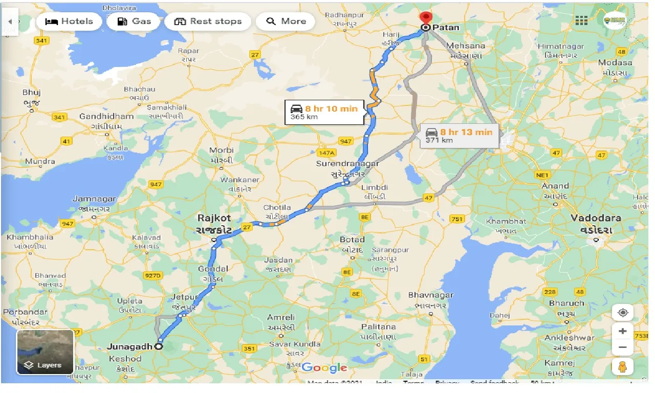junagadh-to-patan-one-way
