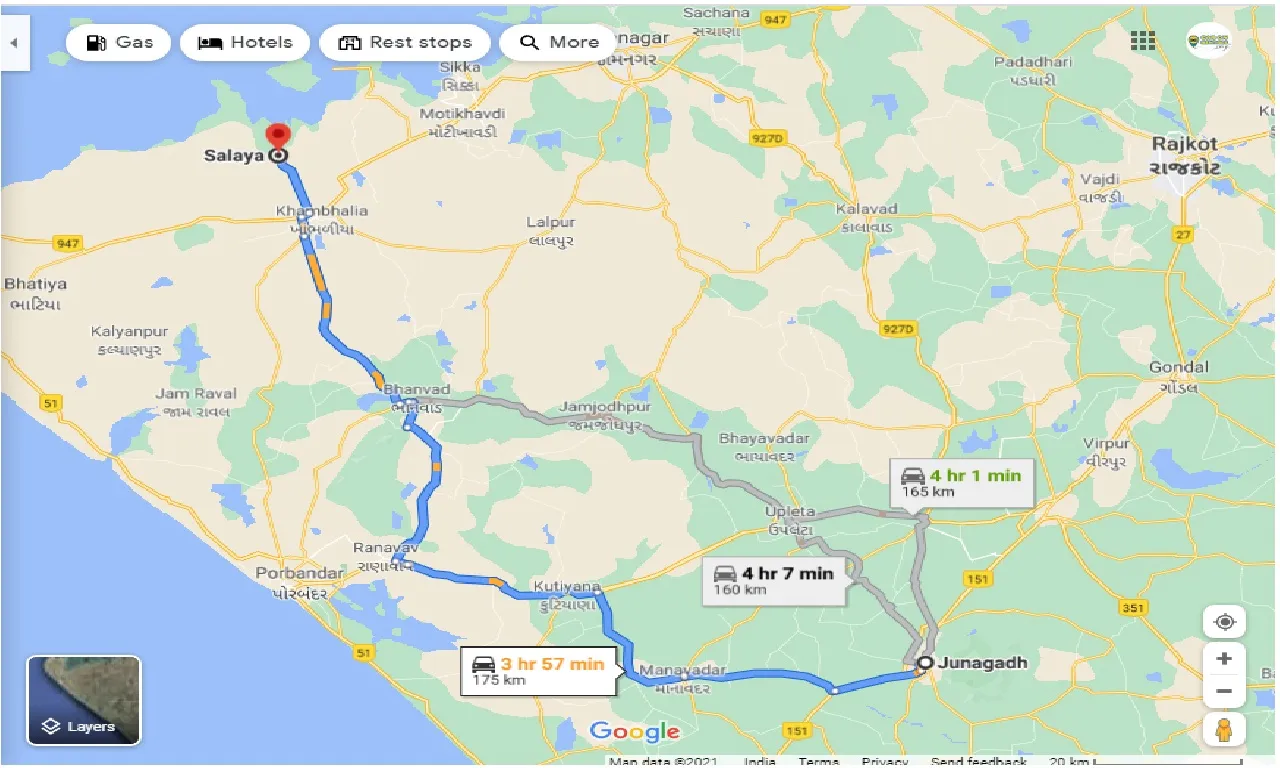 junagadh-to-salaya-taxi