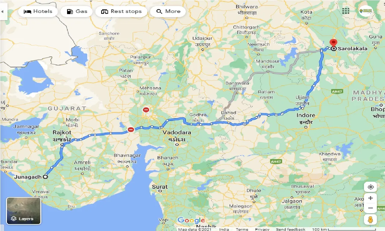 junagadh-to-sarolakala-one-way
