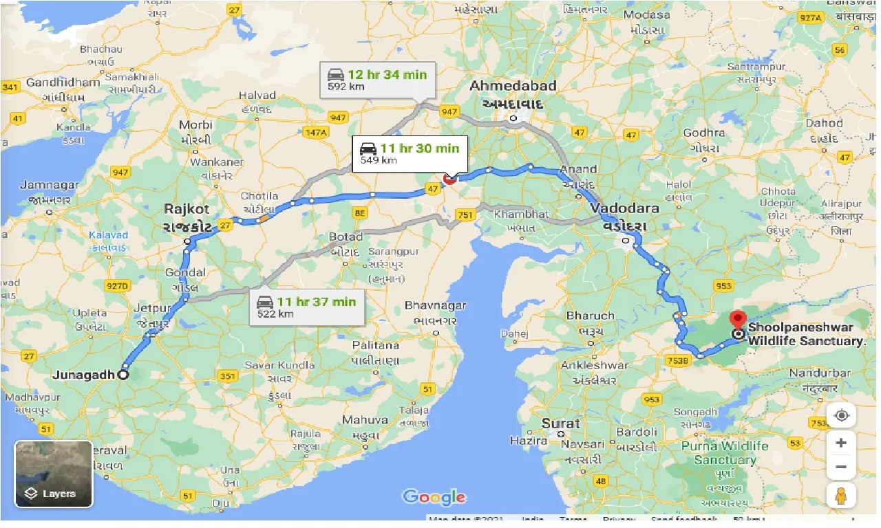 junagadh-to-shoolpaneshwar-wildlife-sanctuary-taxi
