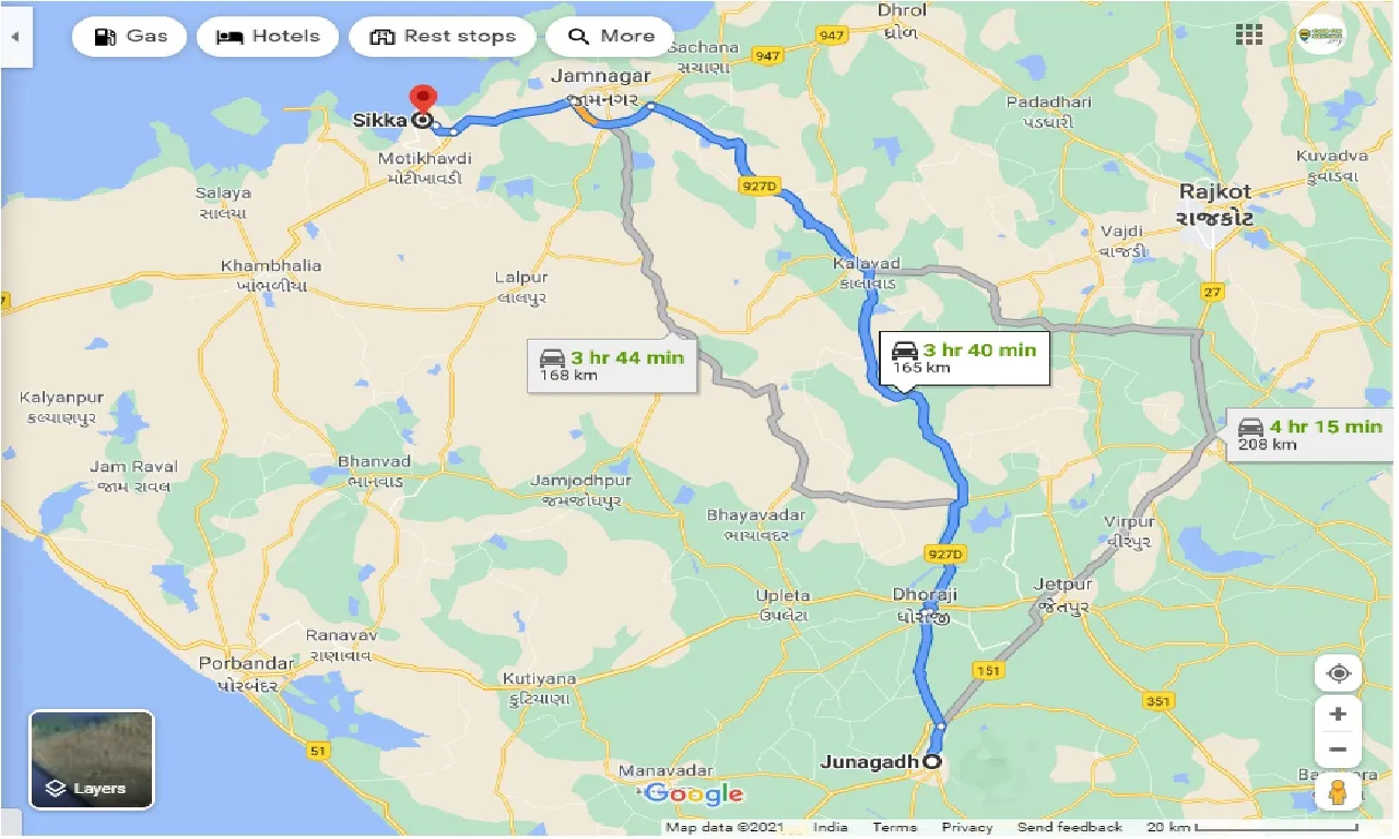 junagadh-to-sikka-taxi