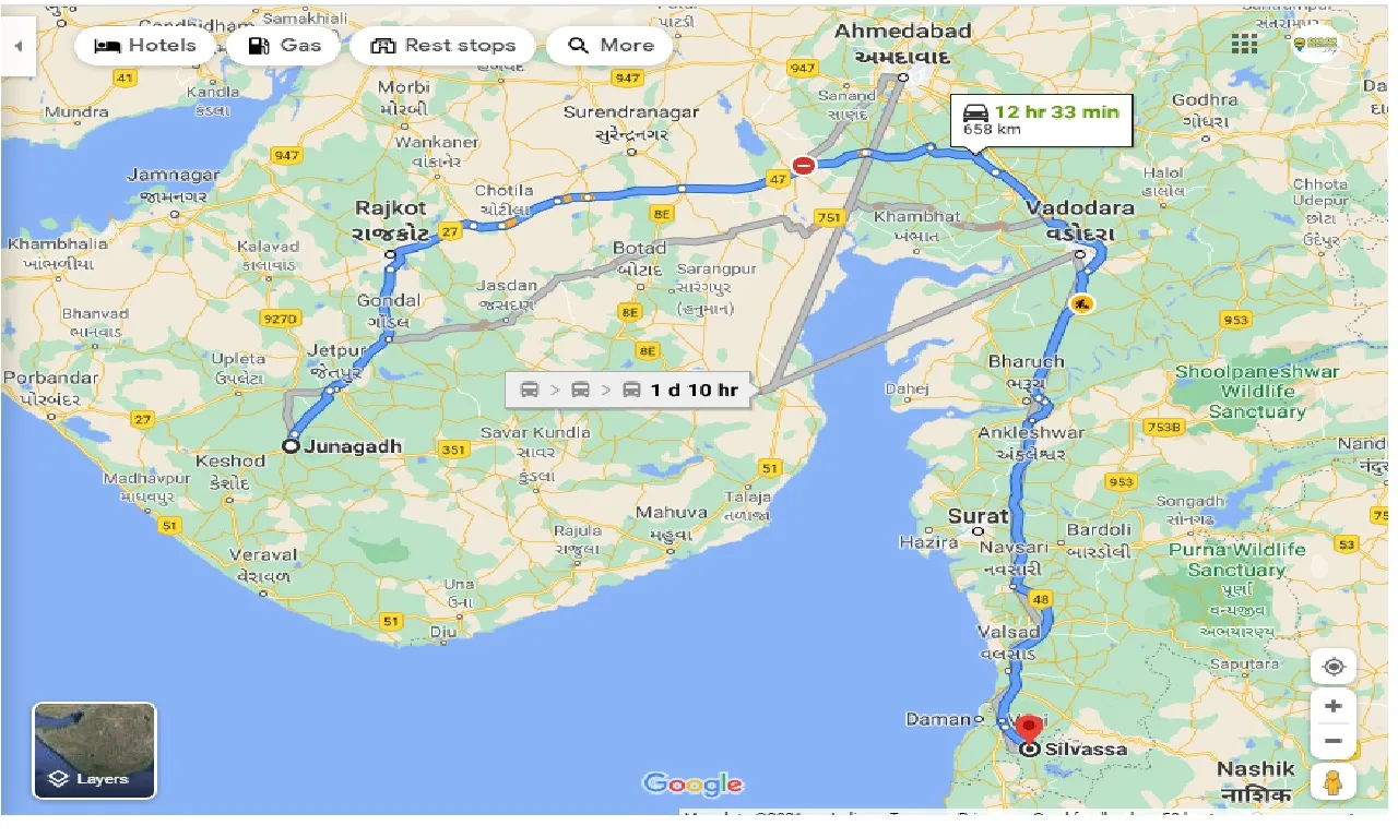 junagadh-to-silvassa-taxi