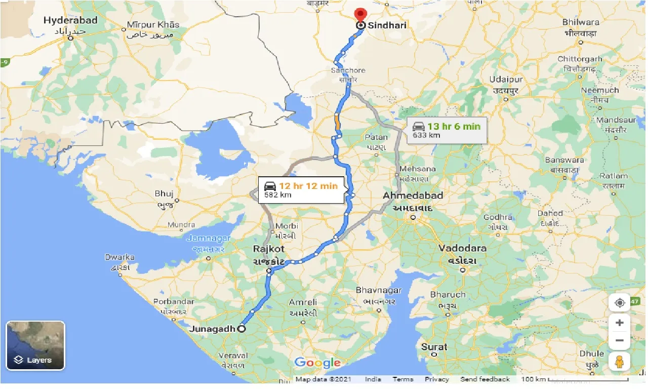 junagadh-to-sindhari-taxi