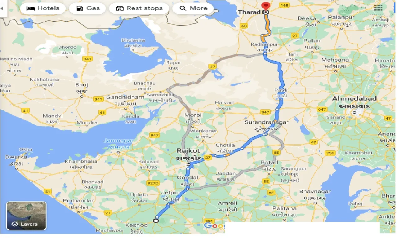 junagadh-to-tharad-one-way