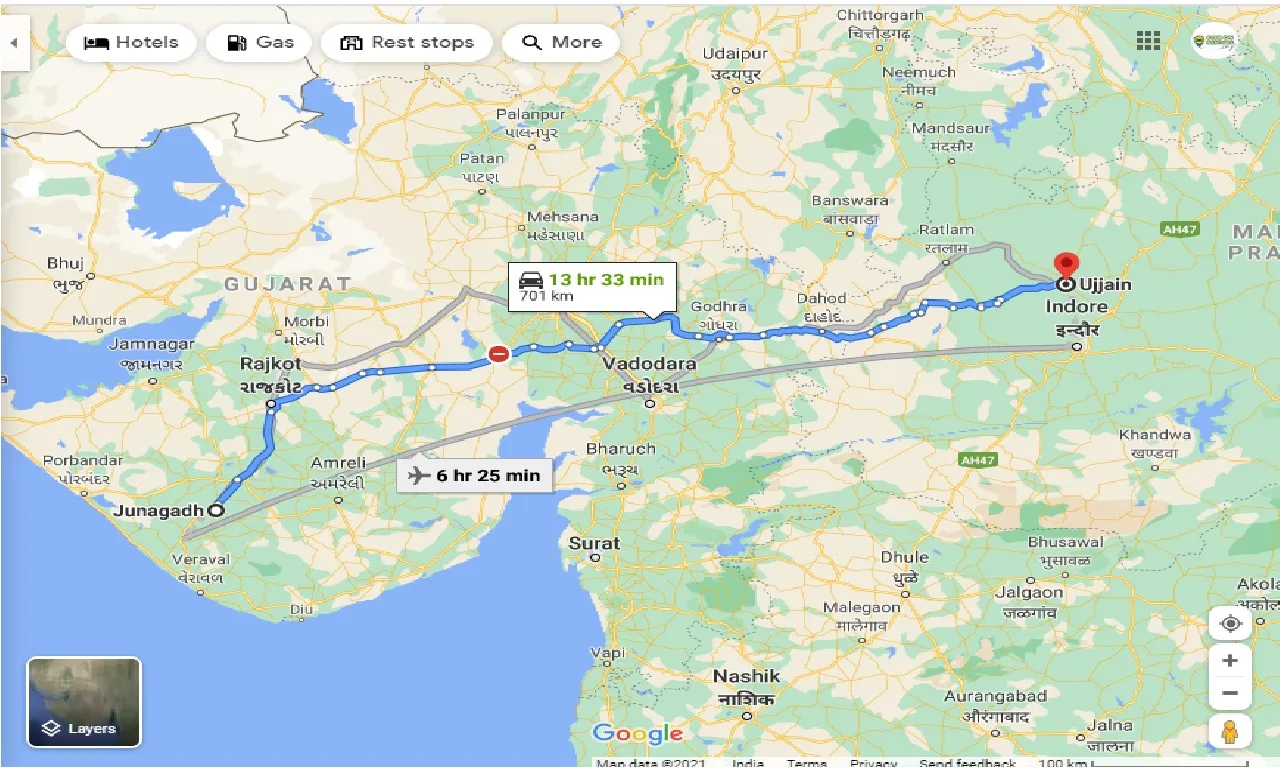 junagadh-to-ujjain-one-way