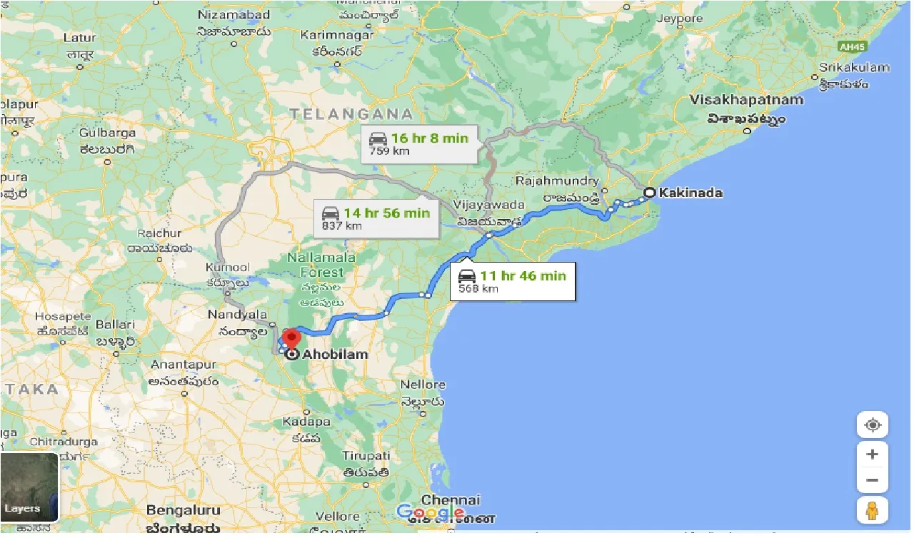 kakinada-to-ahobilam-one-way