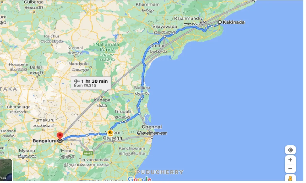 kakinada-to-bangalore-taxi