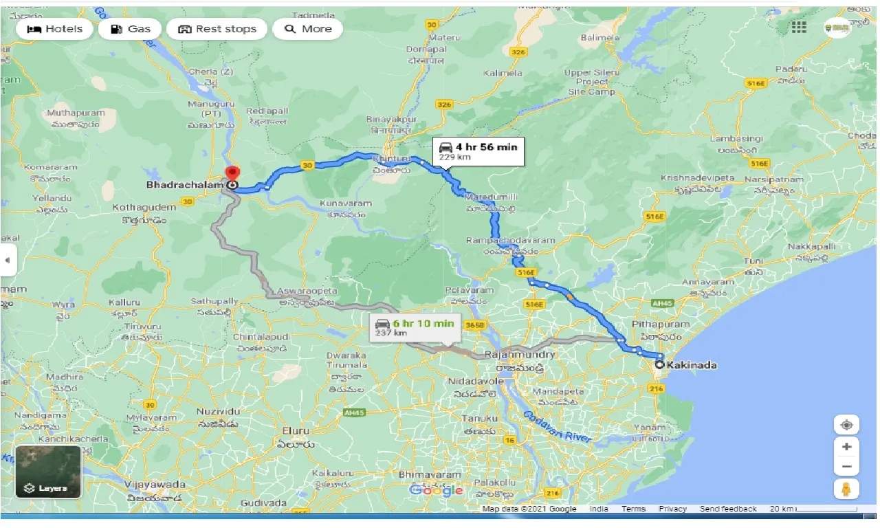 kakinada-to-bhadrachalam-round-trip