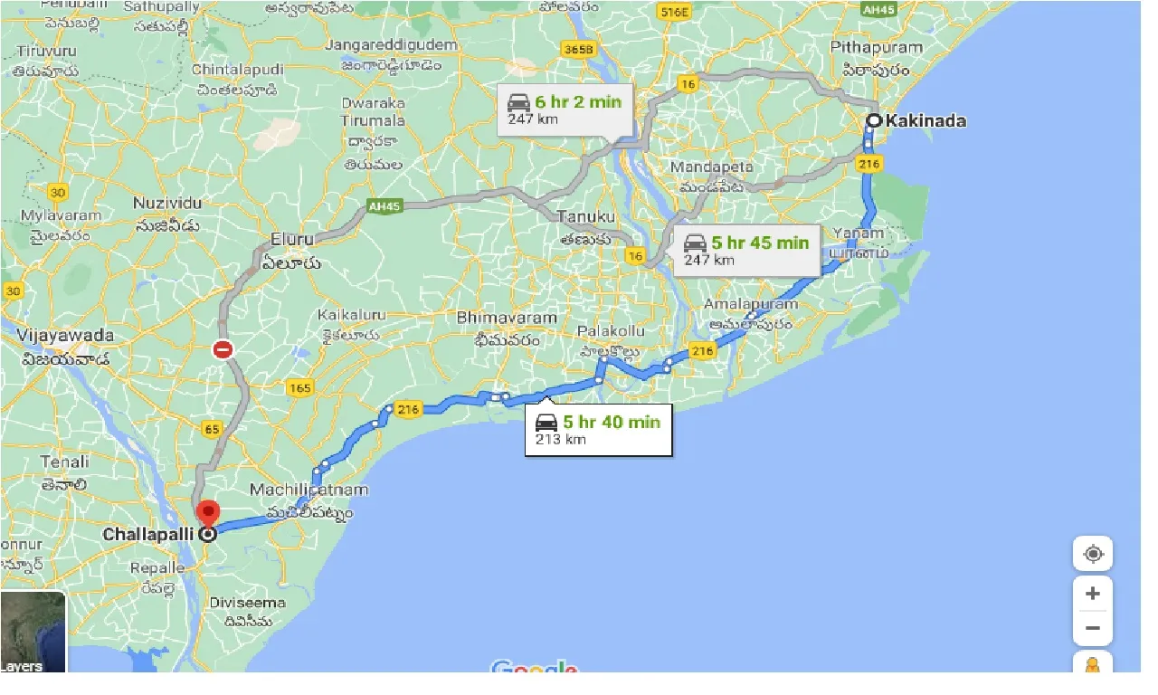 kakinada-to-challapalli-taxi