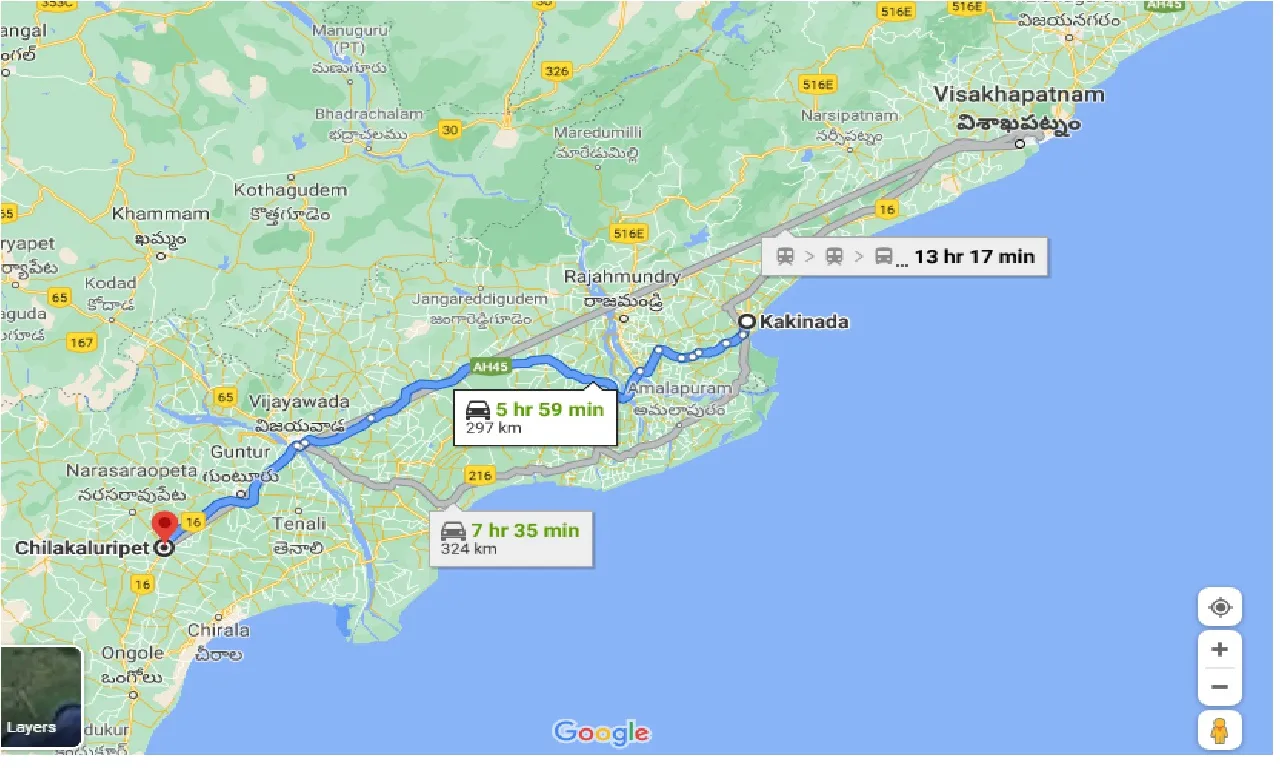 kakinada-to-chilakaluripet-taxi