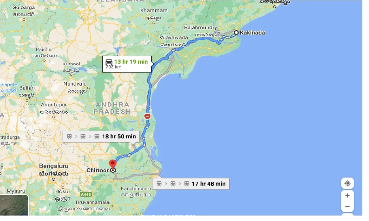 kakinada-to-chittoor-taxi