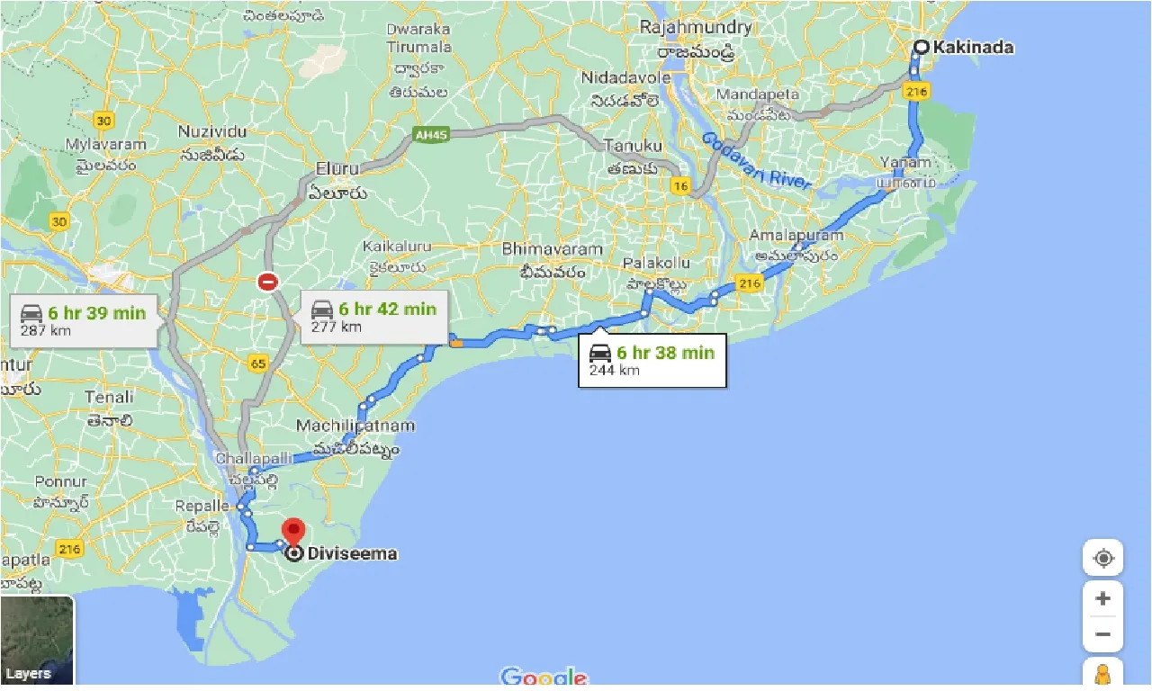 kakinada-to-diviseema-one-way