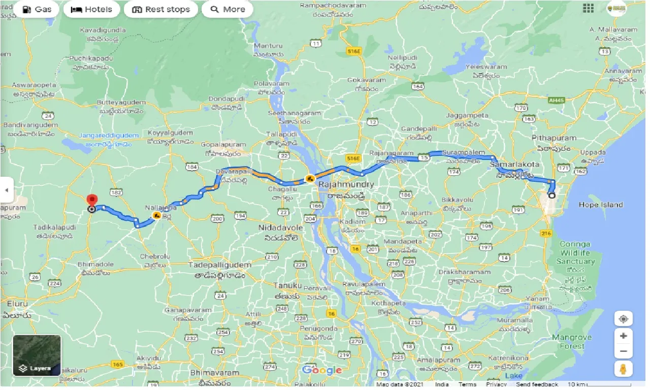 kakinada-to-dwaraka-tirumala-one-way