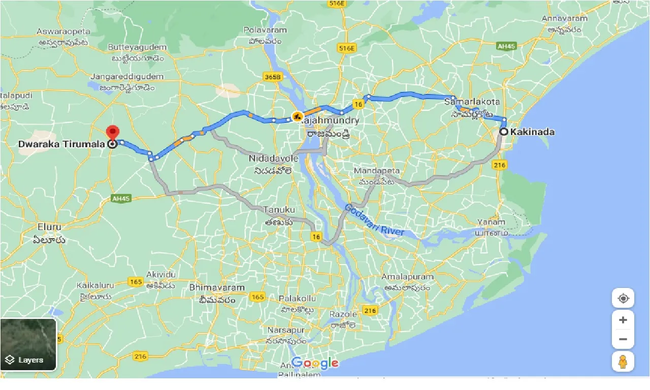 kakinada-to-dwaraka-triumala-one-way