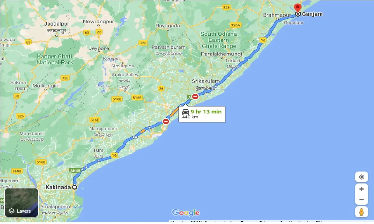 kakinada-to-ganjam-taxi