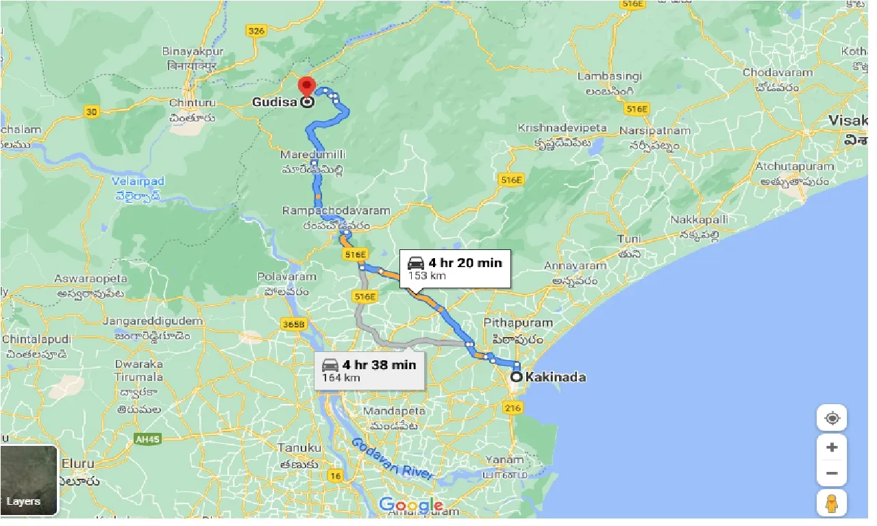 kakinada-to-gudisa-one-way
