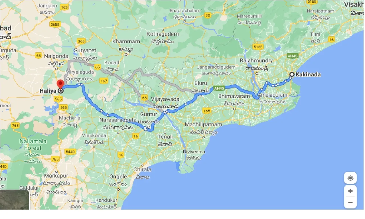 Kakinada To Haliya Taxi kakinada-to-haliya-taxi