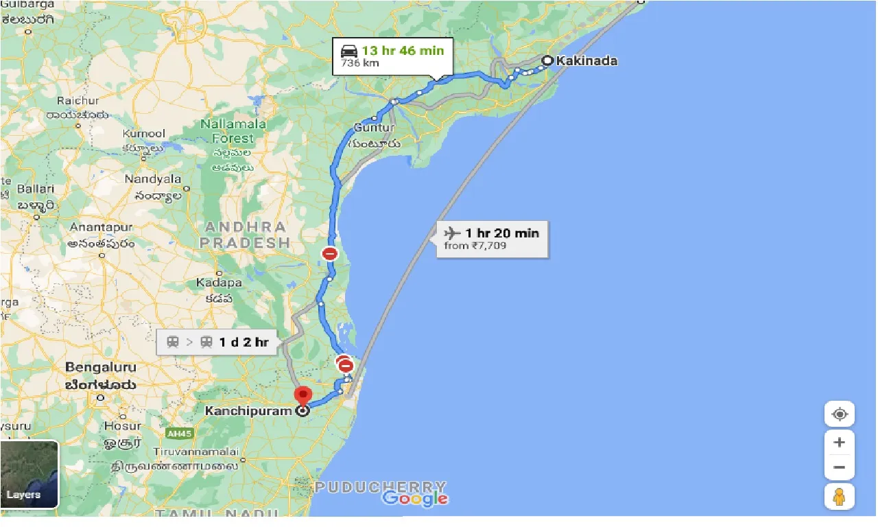 kakinada-to-kanchipuram-one-way