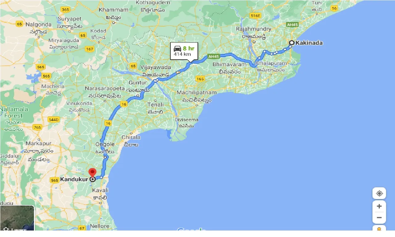 kakinada-to-kandukur-one-way