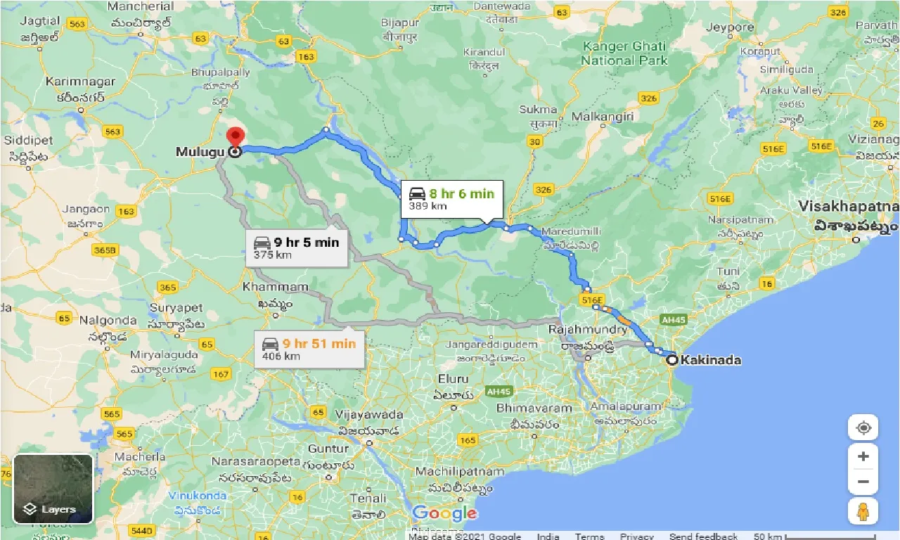 kakinada-to-mulugu-one-way