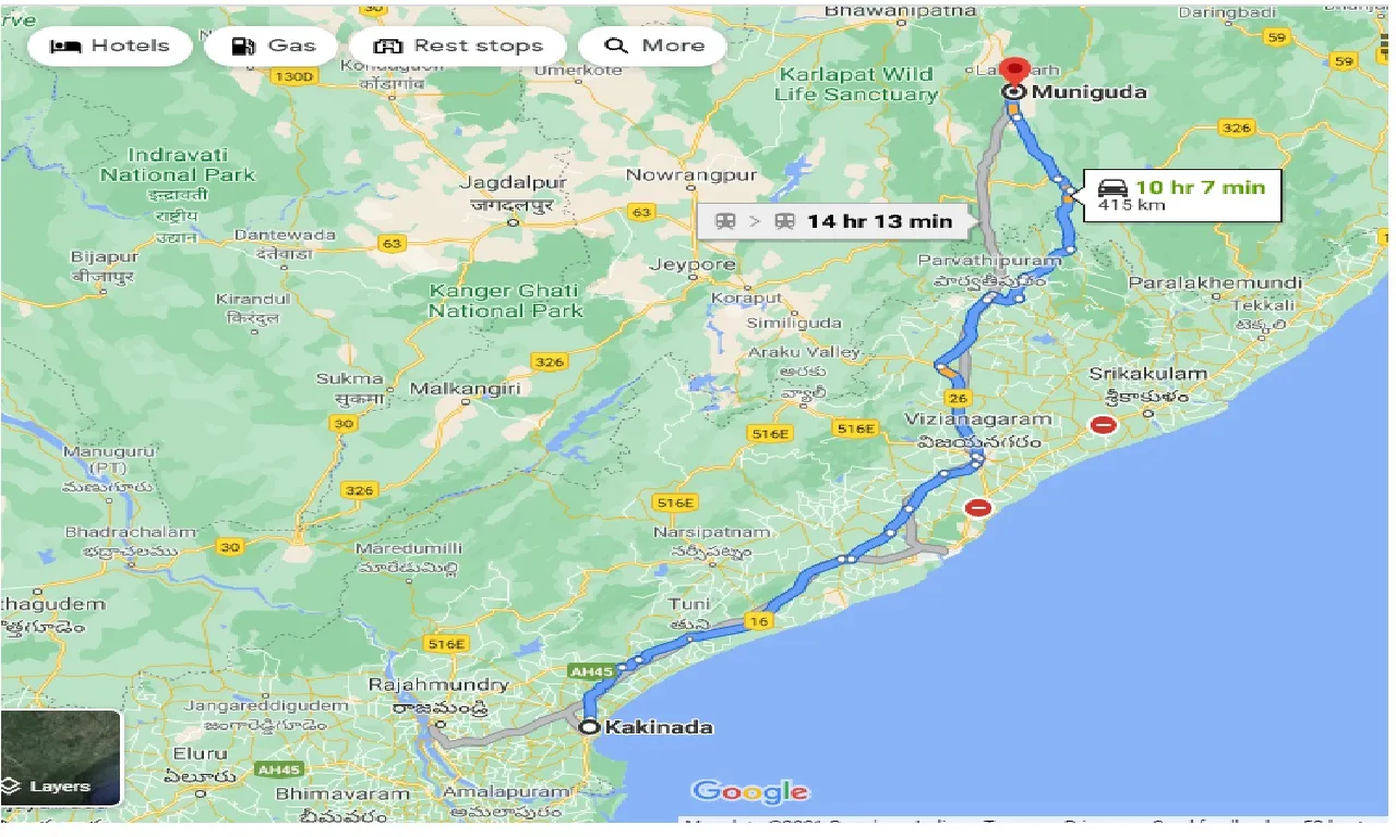 kakinada-to-muniguda-one-way