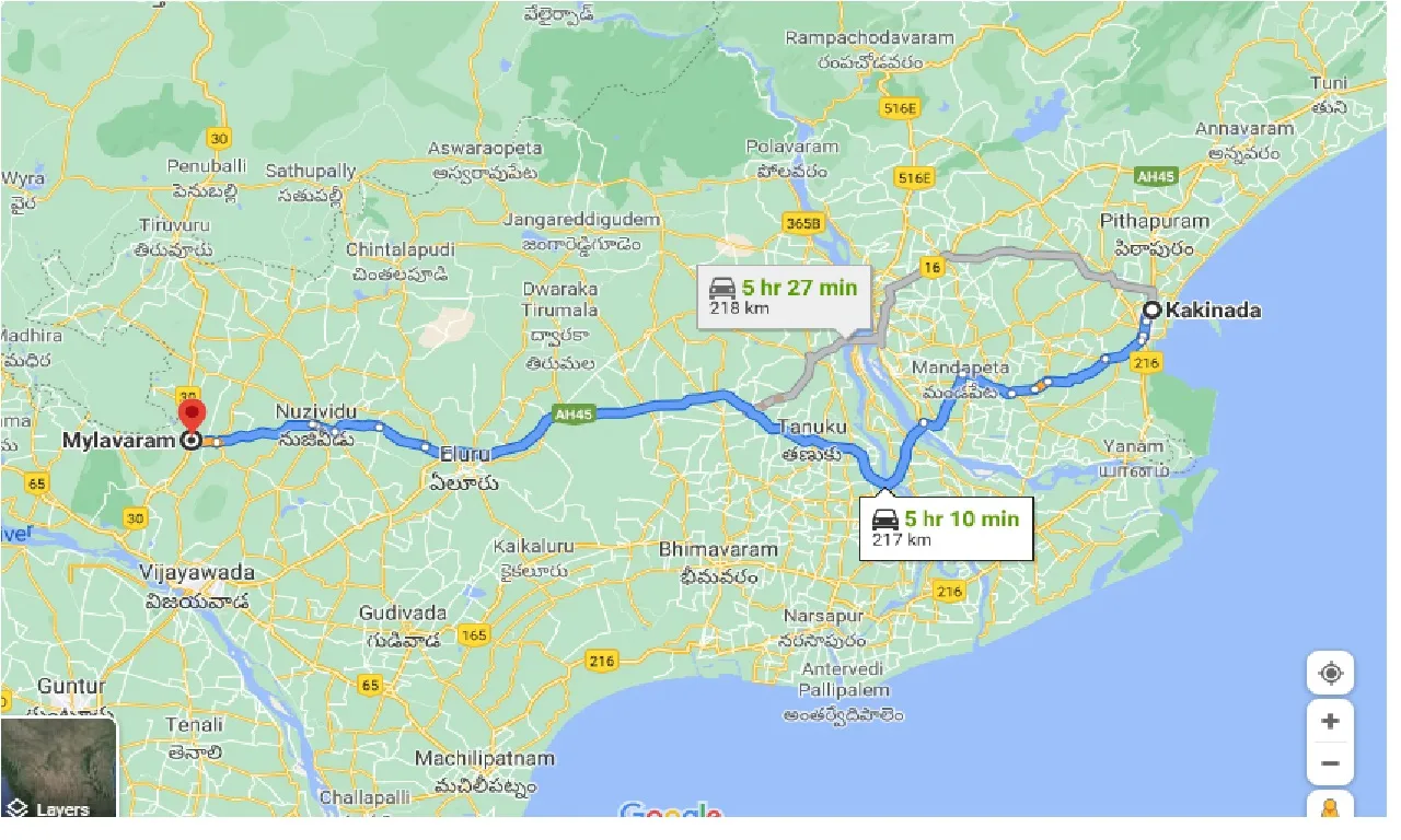 kakinada-to-mylavaram-taxi
